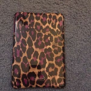 Coach iPad mini case!